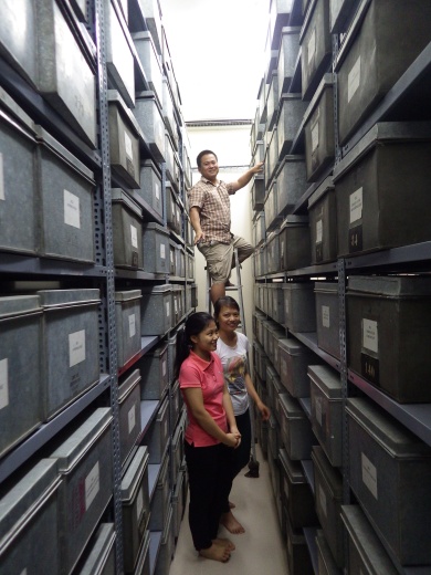 Vietnam National University - University of Science herbarium, Hanoi, 2014