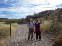 Erica (UA) and Danica (UA), Leslie Canyon NWR, Arizona